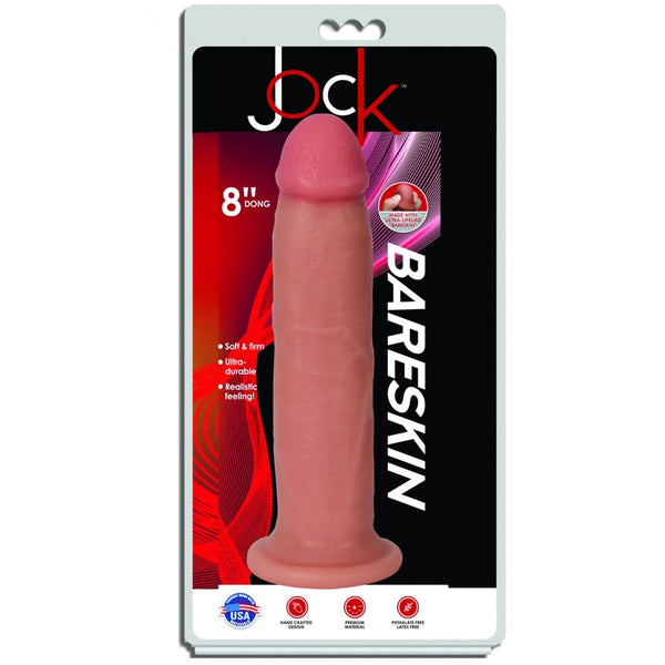 Curve Novelties Jock 8" Bareskin Dildo - Light - Extreme Toyz Singapore - https://extremetoyz.com.sg - Sex Toys and Lingerie Online Store - Bondage Gear / Vibrators / Electrosex Toys / Wireless Remote Control Vibes / Sexy Lingerie and Role Play / BDSM / Dungeon Furnitures / Dildos and Strap Ons  / Anal and Prostate Massagers / Anal Douche and Cleaning Aide / Delay Sprays and Gels / Lubricants and more...