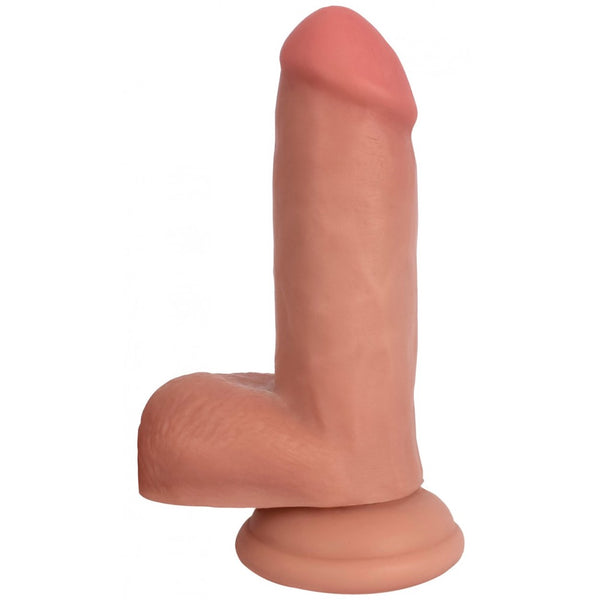 Curve Novelties Jock 6" Bareskin Dildo with Balls - Light - Extreme Toyz Singapore - https://extremetoyz.com.sg - Sex Toys and Lingerie Online Store - Bondage Gear / Vibrators / Electrosex Toys / Wireless Remote Control Vibes / Sexy Lingerie and Role Play / BDSM / Dungeon Furnitures / Dildos and Strap Ons  / Anal and Prostate Massagers / Anal Douche and Cleaning Aide / Delay Sprays and Gels / Lubricants and more...
