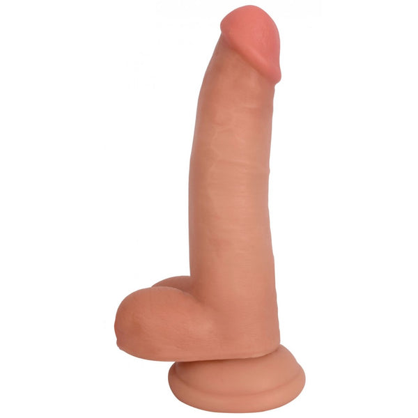 Curve Novelties Jock 8" Bareskin Dildo with Balls - Light - Extreme Toyz Singapore - https://extremetoyz.com.sg - Sex Toys and Lingerie Online Store - Bondage Gear / Vibrators / Electrosex Toys / Wireless Remote Control Vibes / Sexy Lingerie and Role Play / BDSM / Dungeon Furnitures / Dildos and Strap Ons  / Anal and Prostate Massagers / Anal Douche and Cleaning Aide / Delay Sprays and Gels / Lubricants and more...