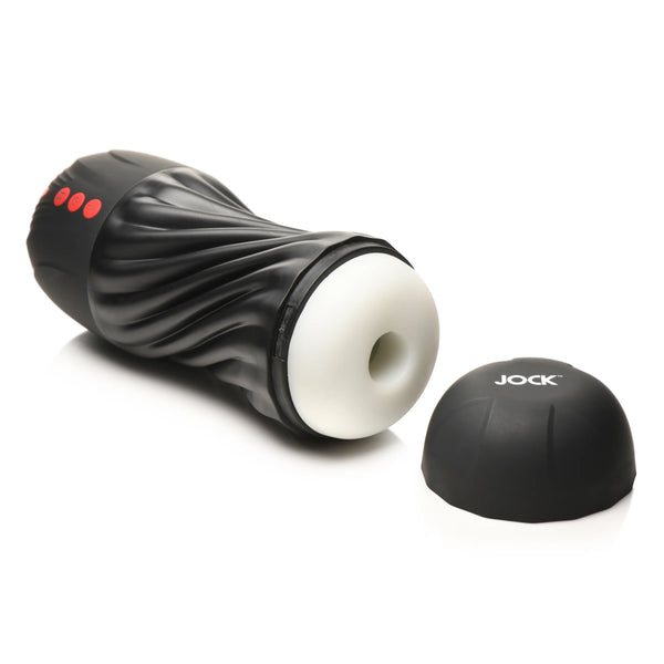 ジョック吸引＆振動充電式オナニー