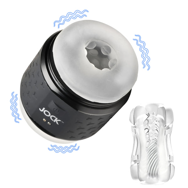 Jock Rechargeable Vibrating Double Stroker
