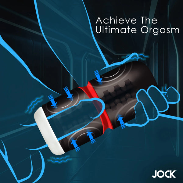 Jock Tightening & Vibrating Rechargeable Masturbator