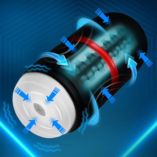 Jock Tightening & Vibrating Rechargeable Masturbator