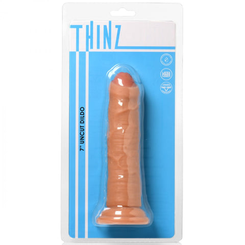 Curve Novelties Thinz 7" Uncut Dildo - Extreme Toyz Singapore - https://extremetoyz.com.sg - Sex Toys and Lingerie Online Store - Bondage Gear / Vibrators / Electrosex Toys / Wireless Remote Control Vibes / Sexy Lingerie and Role Play / BDSM / Dungeon Furnitures / Dildos and Strap Ons  / Anal and Prostate Massagers / Anal Douche and Cleaning Aide / Delay Sprays and Gels / Lubricants and more...