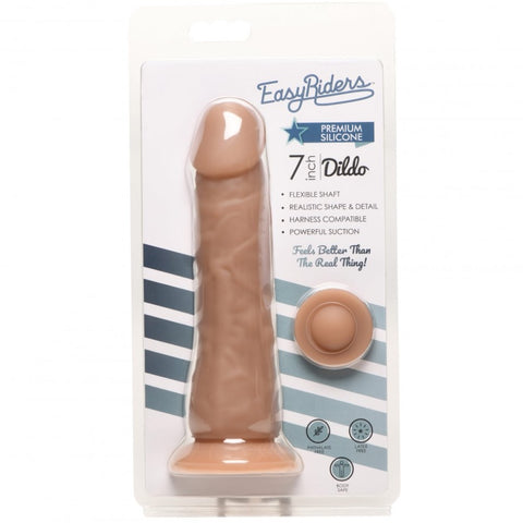 Easy Riders 7" Silicone Dildo - Medium