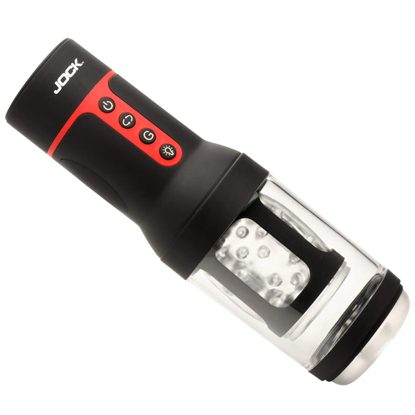 Jock Advanced Auto Spin Rechargeable Spinning & Thrusting Masturbator
