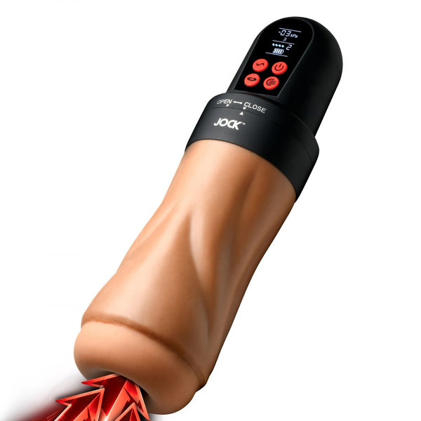 Jock Advanced Mega Suck Sucking & Vibrating Rechargeable Masturbator