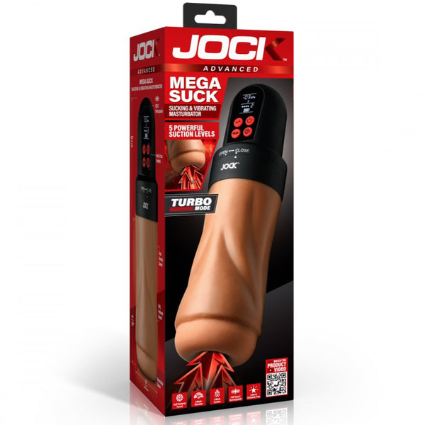 Jock Advanced Mega Suck Sucking & Vibrating Rechargeable Masturbator