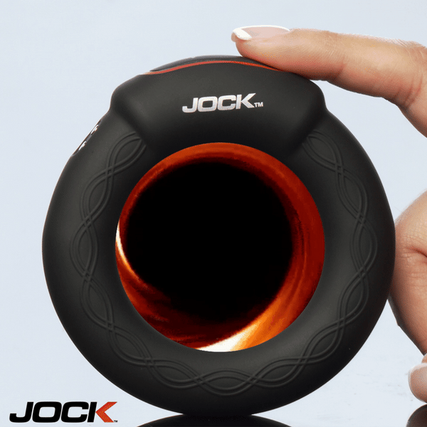 Jock Enhancers Rumbler Remote Controlled Vibrating & Warming Rechargeable C-Ring - 2"