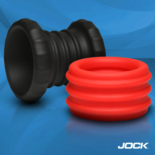 Jock Enhancers 2-In-1 Silicone Cock Ring