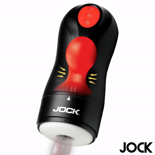 Jock Advanced Gyroblast Rechargeable Gyrating, Sucking, & Vibrating Masturbator