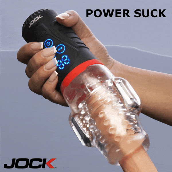 Jock Advanced Power Suck Sucking & Vibrating Masturbator