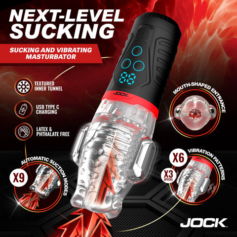 Jock Advanced Power Suck Sucking & Vibrating Masturbator