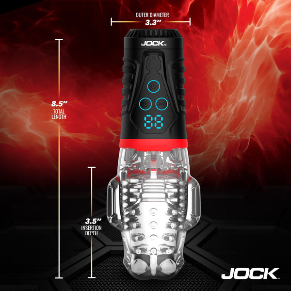 Jock Advanced Power Suck Sucking & Vibrating Masturbator