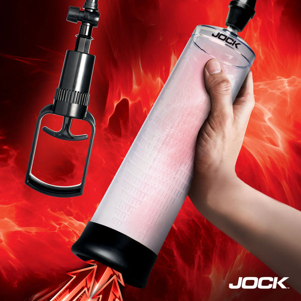 Jock Advanced Amp Up Penis Pump with Pull Handle