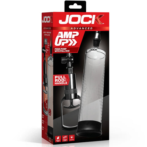 Jock Advanced Amp Up Penis Pump with Pull Handle