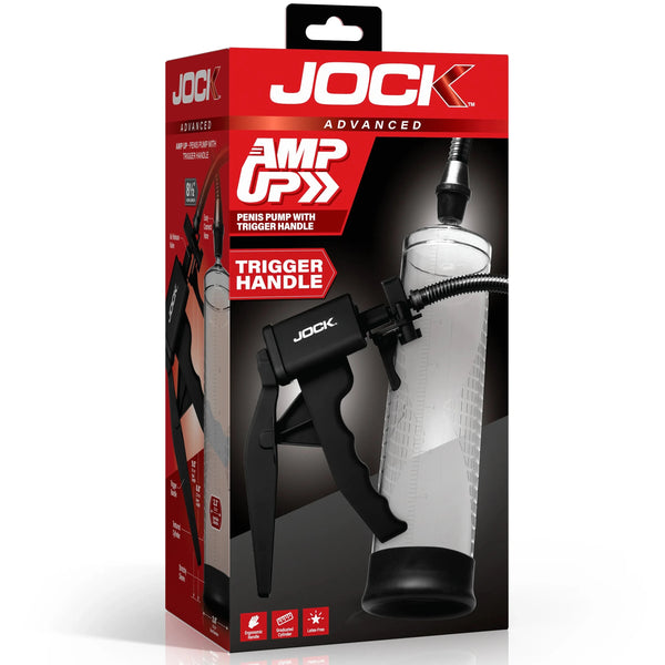 Jock Advanced Amp Up Penis Pump with Trigger Handle