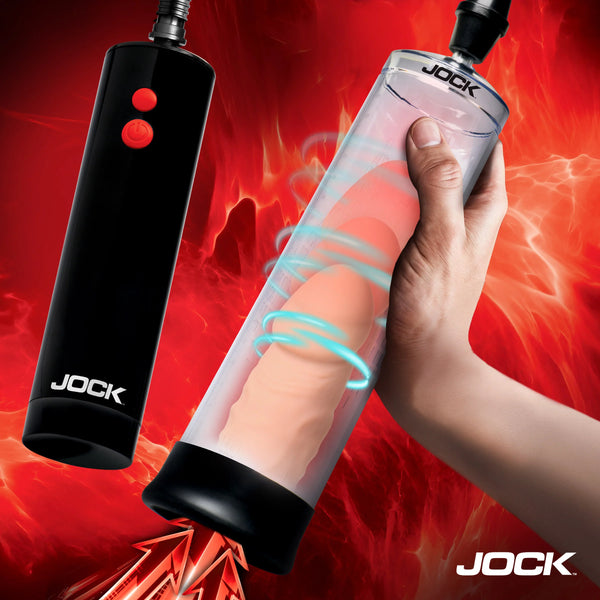 Jock Advanced Power Up Rechargeable Automatic Penis Pump