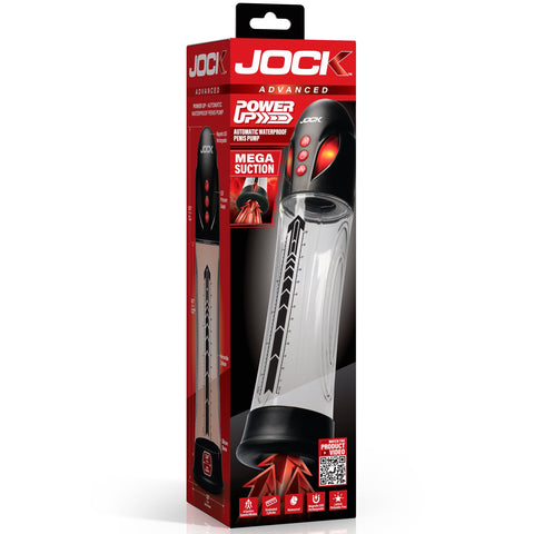 Jock Advanced Power Up Automatic Rechargeable Waterproof Penis Pump