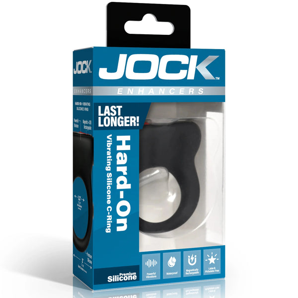 Jock Enhancers Hard-On Vibrating Silicone C-Ring