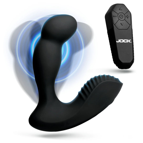 Jock Enhancers P-Force Milking Silicone Prostate Vibrator with Remote