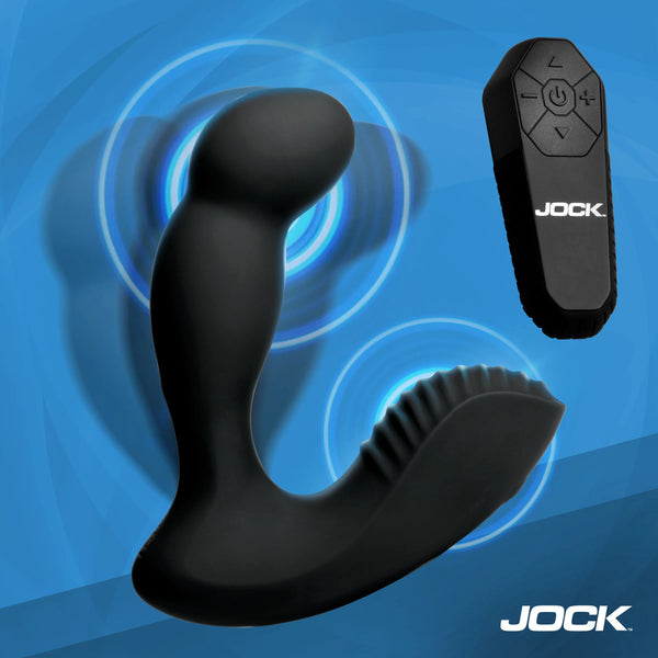 Jock Enhancers P-Force Milking Silicone Prostate Vibrator with Remote