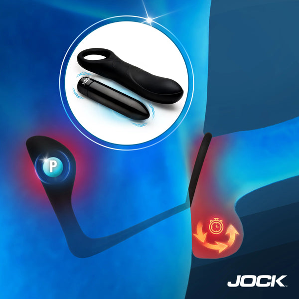Jock Enhancers P-Spotter Silicone Prostate Vibrator Set