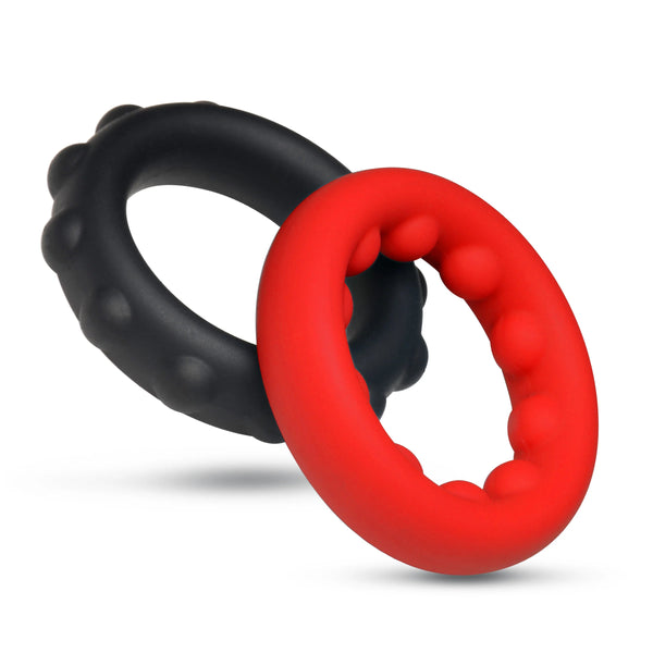 Jock Enhancers Weighted Silicone C-Ring Set