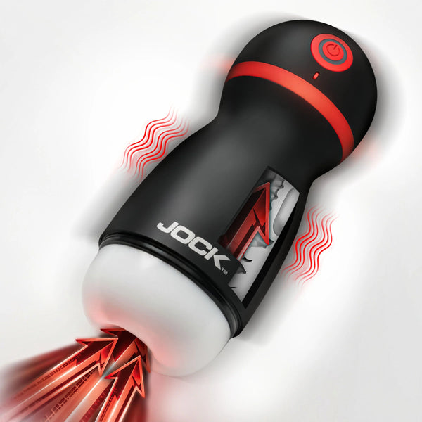 Jock Advanced Ultra Suck Sucking & Vibrating Rechargeable Masturbator