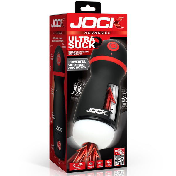 Jock Advanced Ultra Suck Sucking & Vibrating Rechargeable Masturbator