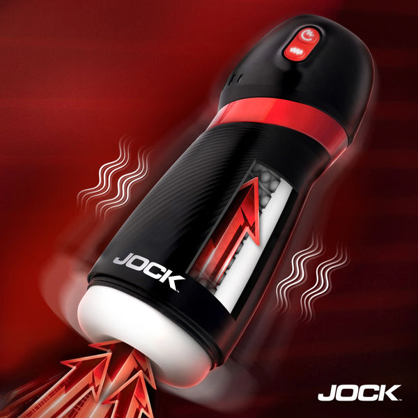 Jock Advanced BLAST! Sucking & Vibrating Rechargeable Masturbator