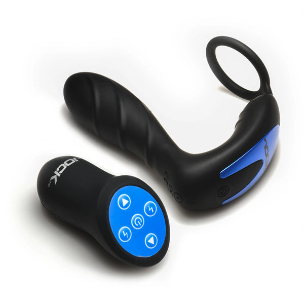 Jock Electro Shockwave E-Stim Anal Plug with C-Ring