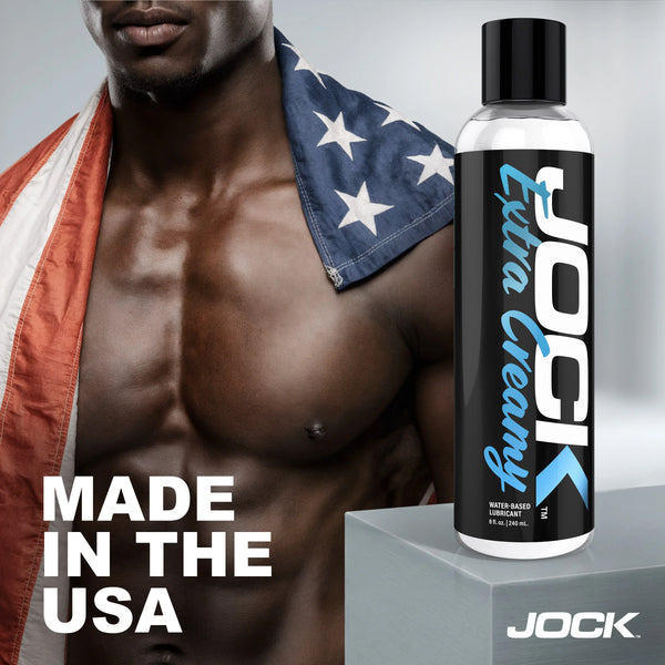 JOCK Extra Creamy Water Based Lubricant - 8 oz.