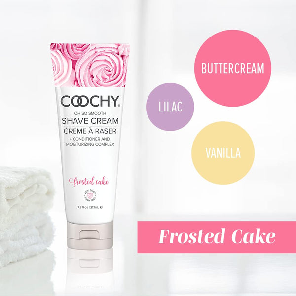 Classic Brands COOCHY Oh So Smooth Frosted Cake Shave Cream - 213ml - Extreme Toyz Singapore - https://extremetoyz.com.sg - Sex Toys and Lingerie Online Store - Bondage Gear / Vibrators / Electrosex Toys / Wireless Remote Control Vibes / Sexy Lingerie and Role Play / BDSM / Dungeon Furnitures / Dildos and Strap Ons &nbsp;/ Anal and Prostate Massagers / Anal Douche and Cleaning Aide / Delay Sprays and Gels / Lubricants and more...  