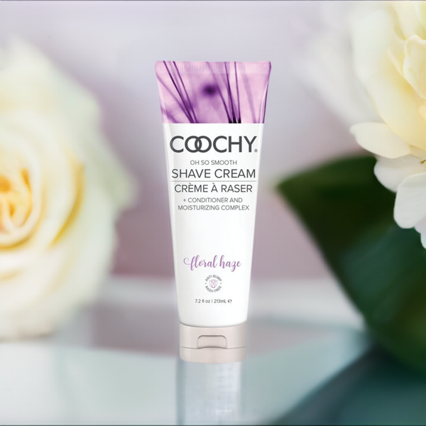 Classic Brands COOCHY Oh So Smooth Floral Haze Shave Cream - 213ml - Extreme Toyz Singapore - https://extremetoyz.com.sg - Sex Toys and Lingerie Online Store - Bondage Gear / Vibrators / Electrosex Toys / Wireless Remote Control Vibes / Sexy Lingerie and Role Play / BDSM / Dungeon Furnitures / Dildos and Strap Ons &nbsp;/ Anal and Prostate Massagers / Anal Douche and Cleaning Aide / Delay Sprays and Gels / Lubricants and more...