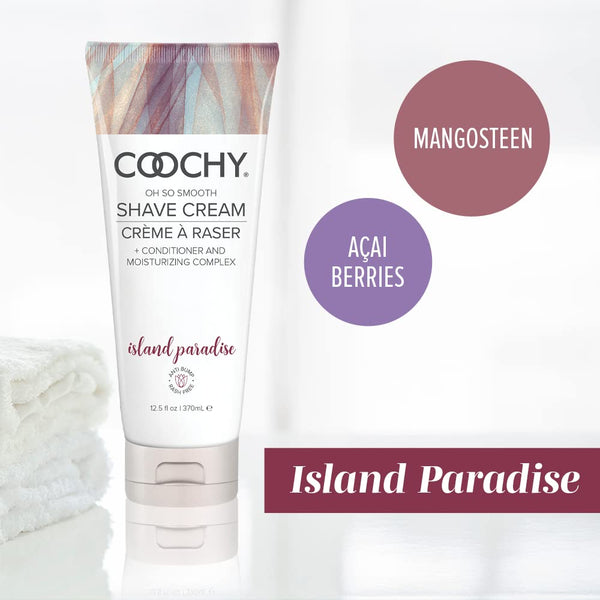 Classic Brands COOCHY Oh So Smooth Island Paradise Shave Cream - 370ml - Extreme Toyz Singapore - https://extremetoyz.com.sg - Sex Toys and Lingerie Online Store - Bondage Gear / Vibrators / Electrosex Toys / Wireless Remote Control Vibes / Sexy Lingerie and Role Play / BDSM / Dungeon Furnitures / Dildos and Strap Ons &nbsp;/ Anal and Prostate Massagers / Anal Douche and Cleaning Aide / Delay Sprays and Gels / Lubricants and more...