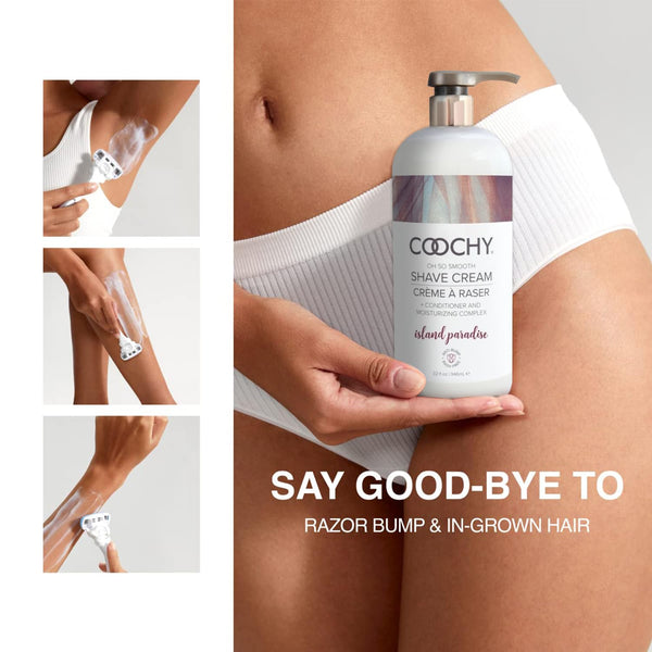 Classic Brands COOCHY Oh So Smooth Island Paradise Shave Cream - 946ml - Extreme Toyz Singapore - https://extremetoyz.com.sg - Sex Toys and Lingerie Online Store - Bondage Gear / Vibrators / Electrosex Toys / Wireless Remote Control Vibes / Sexy Lingerie and Role Play / BDSM / Dungeon Furnitures / Dildos and Strap Ons &nbsp;/ Anal and Prostate Massagers / Anal Douche and Cleaning Aide / Delay Sprays and Gels / Lubricants and more...