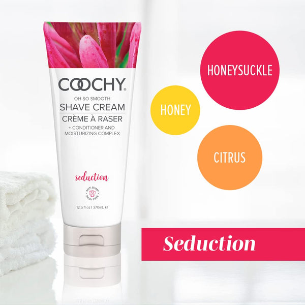 Classic Brands COOCHY Oh So Smooth Seduction Shave Cream - 370ml - Extreme Toyz Singapore - https://extremetoyz.com.sg - Sex Toys and Lingerie Online Store - Bondage Gear / Vibrators / Electrosex Toys / Wireless Remote Control Vibes / Sexy Lingerie and Role Play / BDSM / Dungeon Furnitures / Dildos and Strap Ons &nbsp;/ Anal and Prostate Massagers / Anal Douche and Cleaning Aide / Delay Sprays and Gels / Lubricants and more...