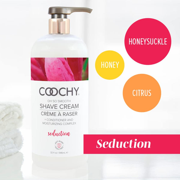 Classic Brands COOCHY Oh So Smooth Seduction Shave Cream - 946ml - Extreme Toyz Singapore - https://extremetoyz.com.sg - Sex Toys and Lingerie Online Store - Bondage Gear / Vibrators / Electrosex Toys / Wireless Remote Control Vibes / Sexy Lingerie and Role Play / BDSM / Dungeon Furnitures / Dildos and Strap Ons &nbsp;/ Anal and Prostate Massagers / Anal Douche and Cleaning Aide / Delay Sprays and Gels / Lubricants and more...