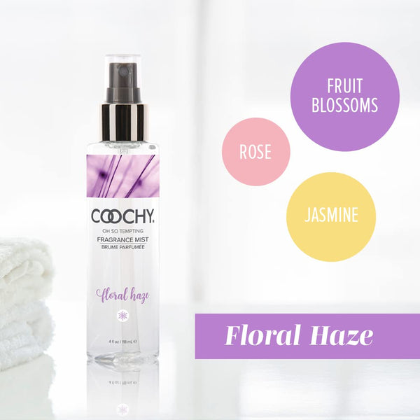 Classic Brands COOCHY Oh So Tempting Floral Haze Fragrance Mist - 118ml - Extreme Toyz Singapore - https://extremetoyz.com.sg - Sex Toys and Lingerie Online Store - Bondage Gear / Vibrators / Electrosex Toys / Wireless Remote Control Vibes / Sexy Lingerie and Role Play / BDSM / Dungeon Furnitures / Dildos and Strap Ons &nbsp;/ Anal and Prostate Massagers / Anal Douche and Cleaning Aide / Delay Sprays and Gels / Lubricants and more...