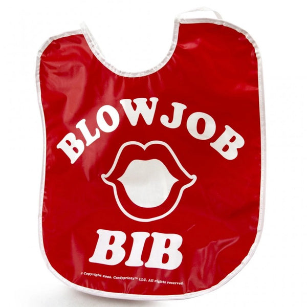Little Genie Blow Job Bib - Red - Extreme Toyz Singapore - https://extremetoyz.com.sg - Sex Toys and Lingerie Online Store - Bondage Gear / Vibrators / Electrosex Toys / Wireless Remote Control Vibes / Sexy Lingerie and Role Play / BDSM / Dungeon Furnitures / Dildos and Strap Ons &nbsp;/ Anal and Prostate Massagers / Anal Douche and Cleaning Aide / Delay Sprays and Gels / Lubricants and more...