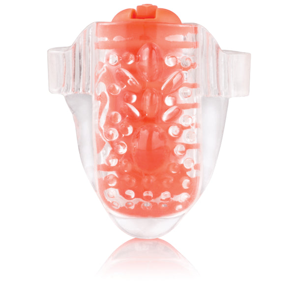 ColorPop Quickie LingO Vibrating Tongue Ring - Orange