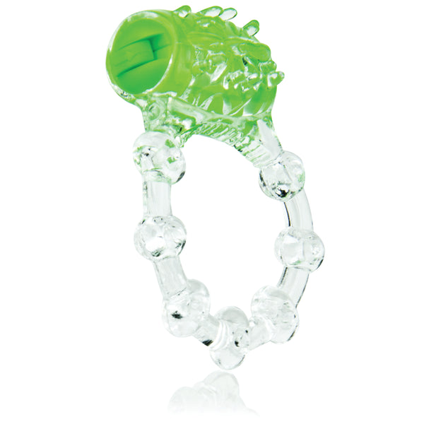 ColorPop Quickie Vibrating Cock Ring - Green