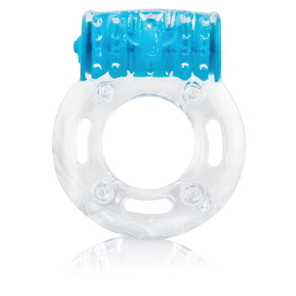ColorPop Quickie Plus Vibration Erection Ring - Blue