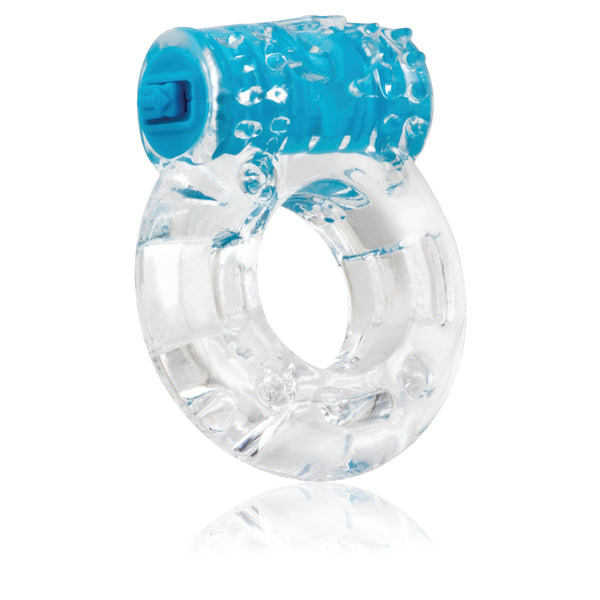 ColorPop Quickie Plus Vibration Erection Ring - Blue