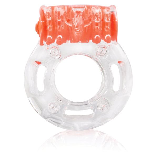 ColorPop Quickie Plus Vibration Erection Ring - Orange