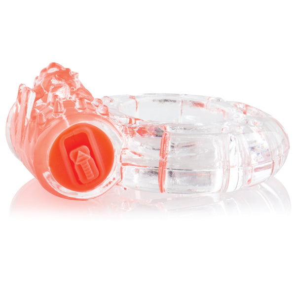 ColorPop Quickie Plus Vibration Erection Ring - Orange