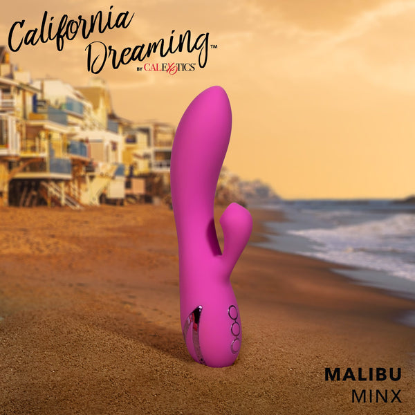 CalExotics California Dreaming Malibu Minx Clitoral Suction Rechargeable Vibrator - Extreme Toyz Singapore - https://extremetoyz.com.sg - Sex Toys and Lingerie Online Store