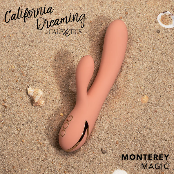 CalExotics California Dreaming Monterey Magic Rechargeable Rabbit Vibrator - Extreme Toyz Singapore - https://extremetoyz.com.sg - Sex Toys and Lingerie Online Store