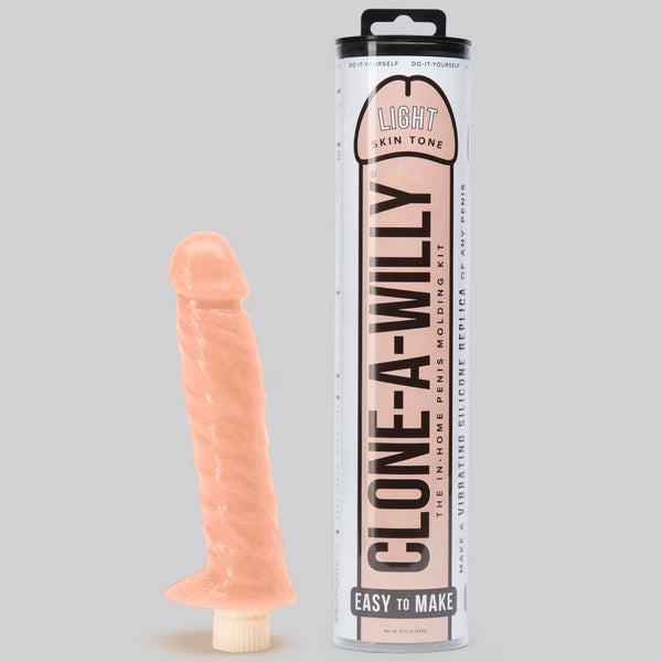 DIY Homemade Vibrating Dildo Clone Kit - Light Skin Tone